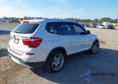 2016 BMW X3 xDrive28I from USA, damaged, VIN 5UXWX9C5XG0D67629